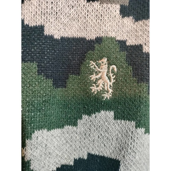 English Laundry knit sweater camouflage  youth 10/12 Medium - Picture 3 of 6